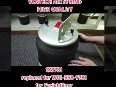 VKNTECH AIR SPRING 1K9781 貨物船W01-358-9781に取って代わられた