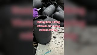 ゴムの切り方は？エアラバーカットの確認に来てください